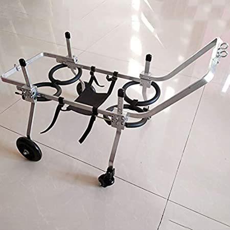 特別価格CQLXZ Older Dog Four Wheeled Wheelchair Dog Forelimb Four Wheeled