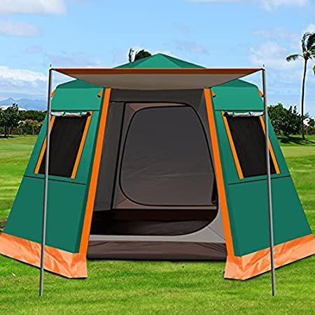 新しい Pop-Up Automatic Tent Camping Outdoor Family 特別価格JTYX Tent La好評販売中 Double Person 3-4 その他テント