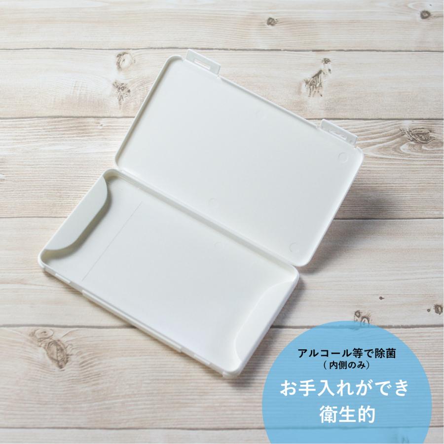 マスクケース 日本製 抗菌 持ち運び 軽量 コンパクト おすましねこ ネコ 水玉 アニマル | ブランド登録なし | 07