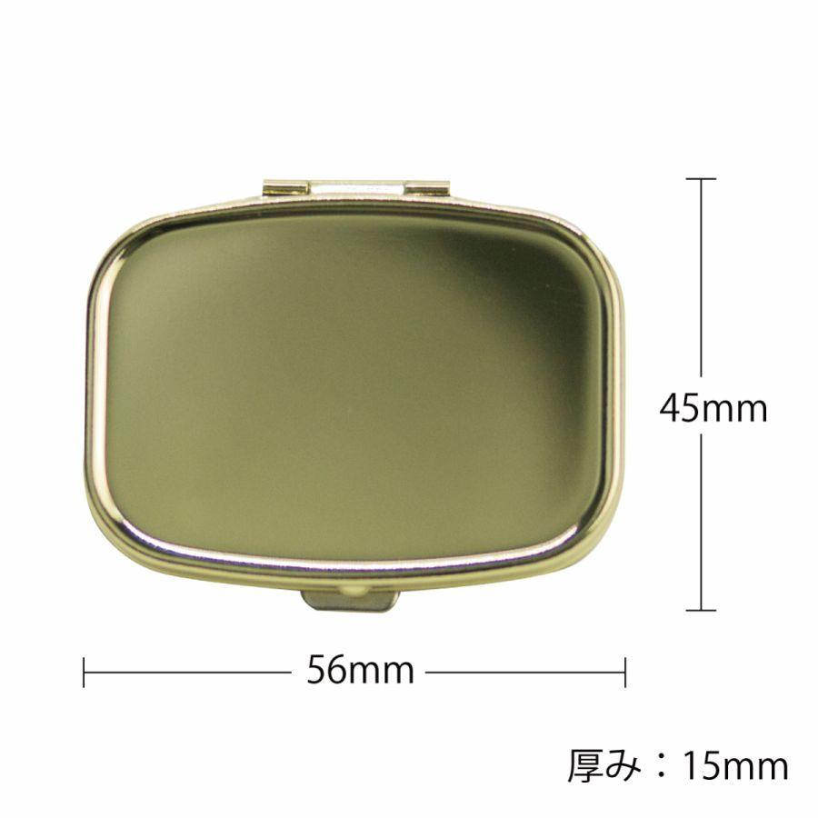 ピルケース アクセサリーケース アイラッシュケース ミラー付き