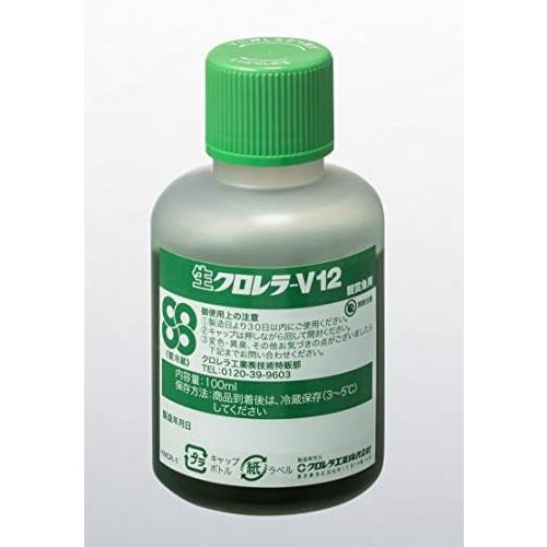 クロレラ工業株式会社 観賞魚用生クロレラ-V12 （100ｍｌ）