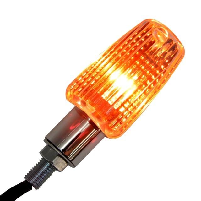 ミニ ウインカー 4個 メッキxクリア 汎用 SFタイプ カワサキ ZRX1200R,KSR110,Dトラッカー バイク |  | 02