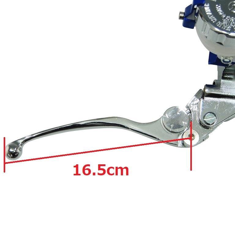 別体式 ブレーキマスターシリンダー メッキ シングル 汎用 ブレーキ