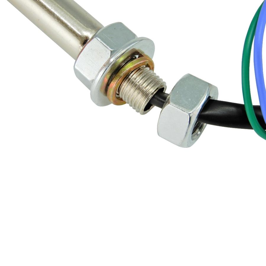 互換品 ホークタイプ CB系 ウインカー 2個 オレンジ ステー付 CB250T
