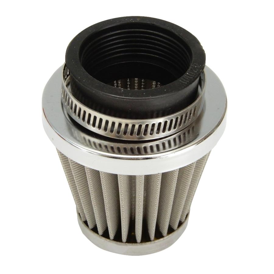 パワーフィルター 42mm ステンレス スズキ GS125ES,TS185ER,RG250