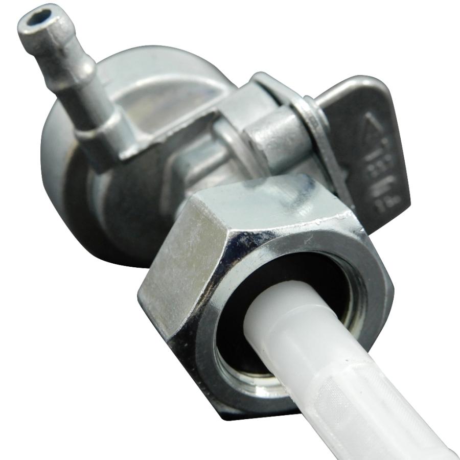 フューエルコック M16 P1.5 汎用 モンキー ゴリラ XL125S,XL185S CB250T(ホーク) CB400T(ホークII) ガソリンコック 燃料コック |  | 01