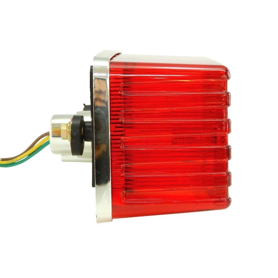 テールランプ 旧車 角型 汎用 バイク テールライト スズキ用