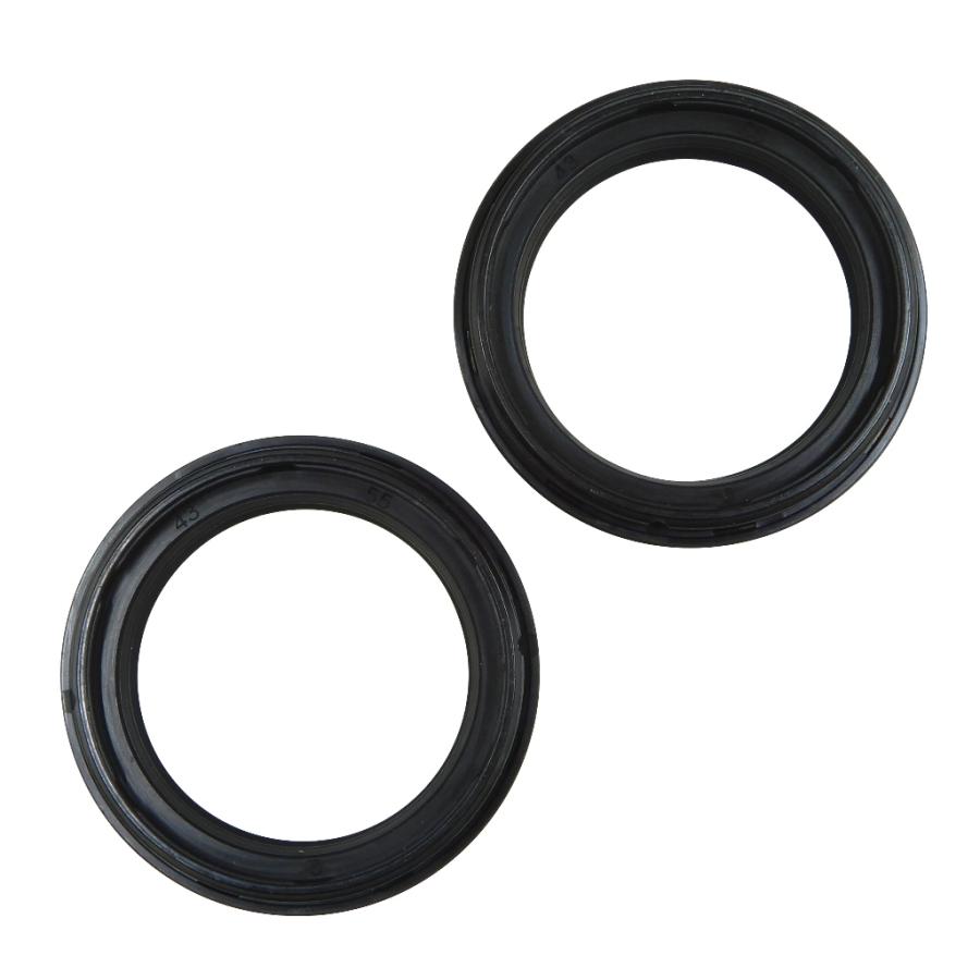 互換品 NBR製 43mm フロントフォーク ダストシール 2個 YZF-R1,YZF-R6,FZ1-N,FZ1-S,TDM900,V-MAX,XJR1200,XJR1300 |  | 01