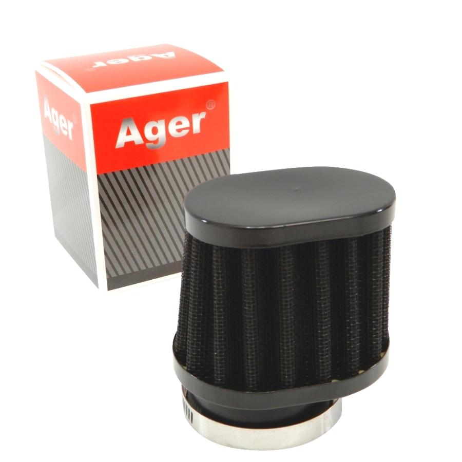 パワーフィルター 48mm オーバル 黒 ヤマハ RX400,RZ250,RZ350,SR400,TW225,XJ400,XJR1200,XJR1300,XJR400 | 