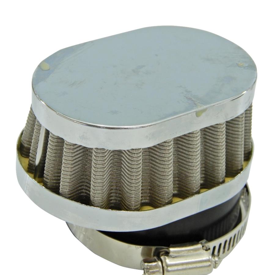 50mm ステンレス ショート オーバル パワーフィルター ホンダ CB-1,CB400SF,CBR400F,CBR400R,CBR400RR,CBX400F,FZR400R,FZR400RR 独創的 50mm ステンレス ショート オーバル パワーフィルター ホンダ CB-1,CB400SF,CBR400F,CBR400R,CBR400RR,CBX400F,FZR400R,FZR400RR 独創的