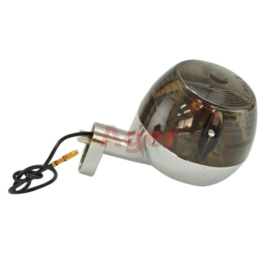 互換品 シャリィ ダックス 純正タイプ ウインカー 4個 スモーク 配線1