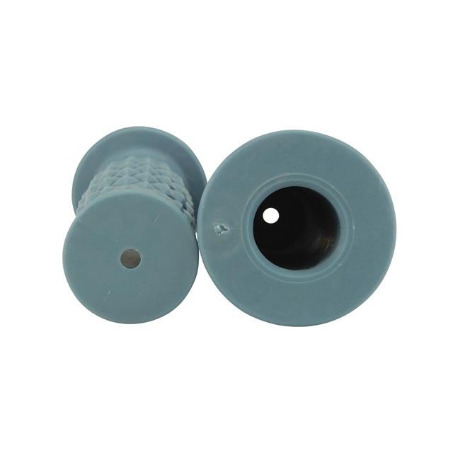 ハンドルグリップ ダイヤ柄 旧車 クラシック タル型 22.2mm グレーブルー バイク カスタム ラバーグリップ ビンテージ 樽型 ホンダ |  | 01