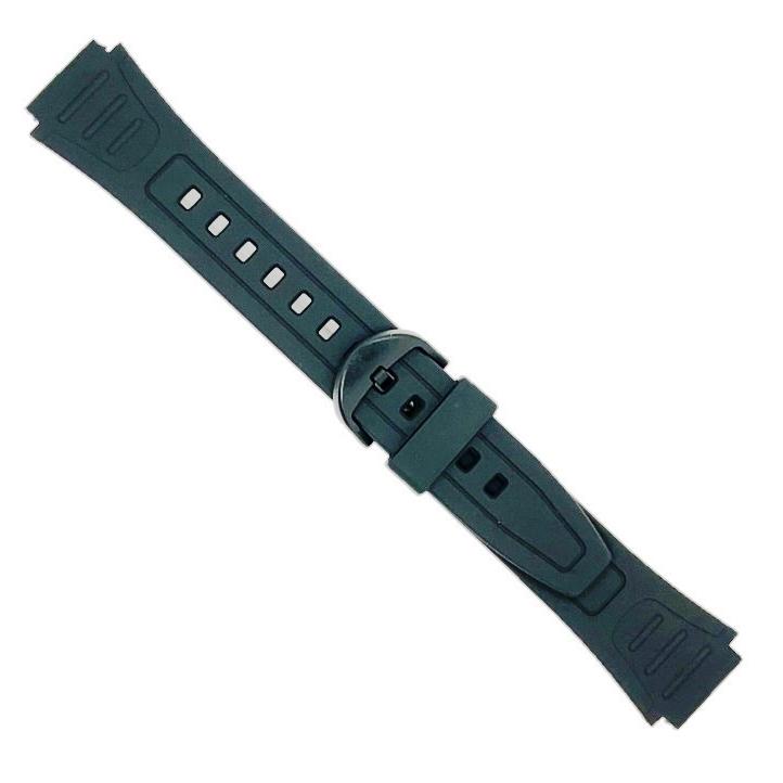 互換品 Diloy 腕時計ベルト 18mm カシオ ウレタンバンド W-800H-1AV,W-800H-1BV,W-800HG-9AV,W-800HM-2AV,W-800HM-3AV,W-800HM-7AV | CASIO