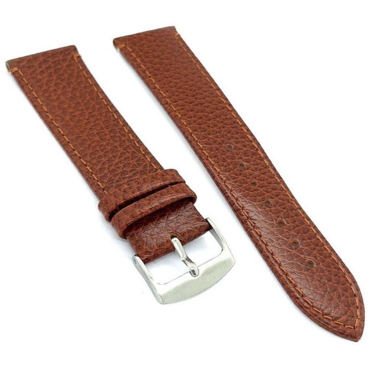 Diloy 腕時計ベルト 18mm イタリアン カーフレザー ステッチ Ref.86フラット 本革 バンド ライトブラウン |  | 01