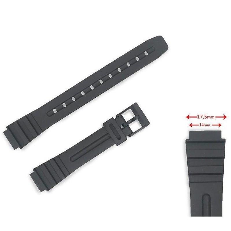 互換品 Diloy 14mm カシオ 腕時計ベルト LX-82 | CASIO | 01