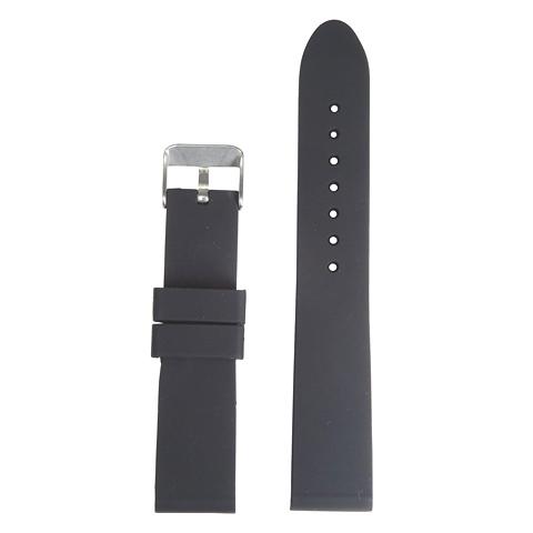 Diloy 腕時計ベルト シリコン 耐汗性 ヨーロピアン ソフトタッチ スマートウォッチ Ref.S222 ブラック 18mm |  | 01