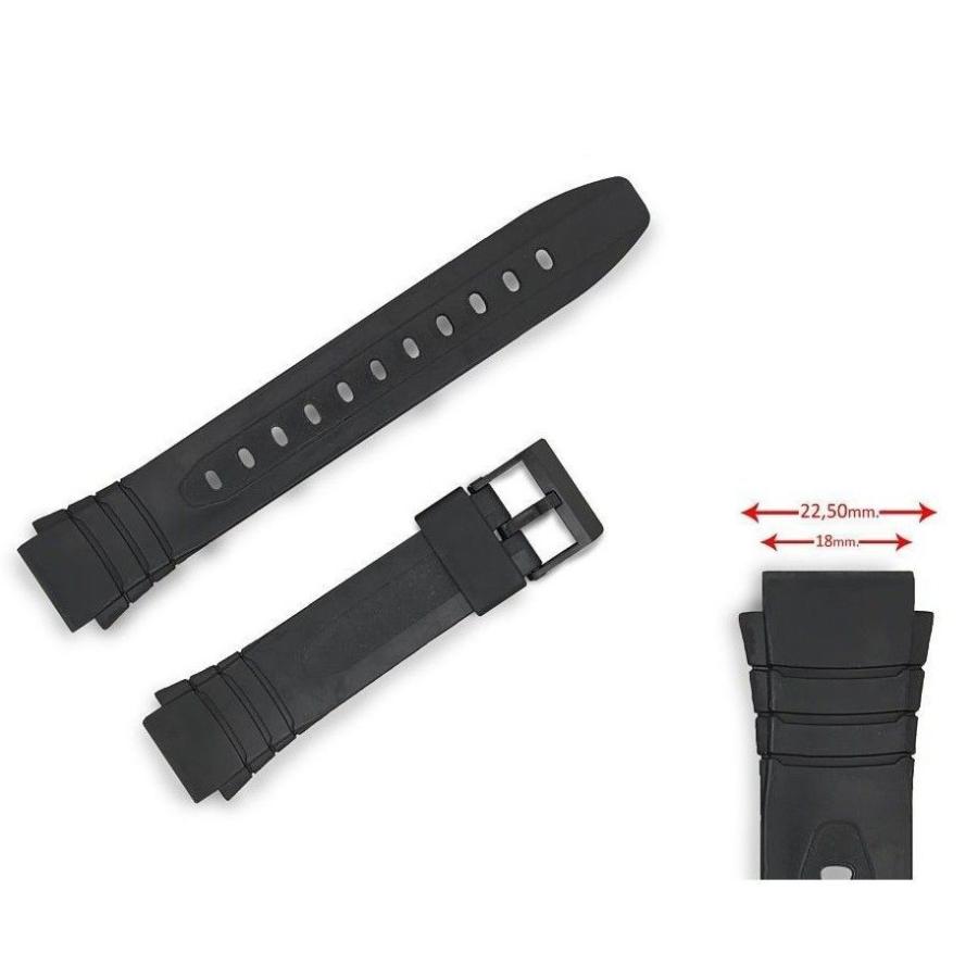 互換品 Diloy 18mm カシオ 腕時計ベルト F-200W-1A,F-200W-9A |  | 01