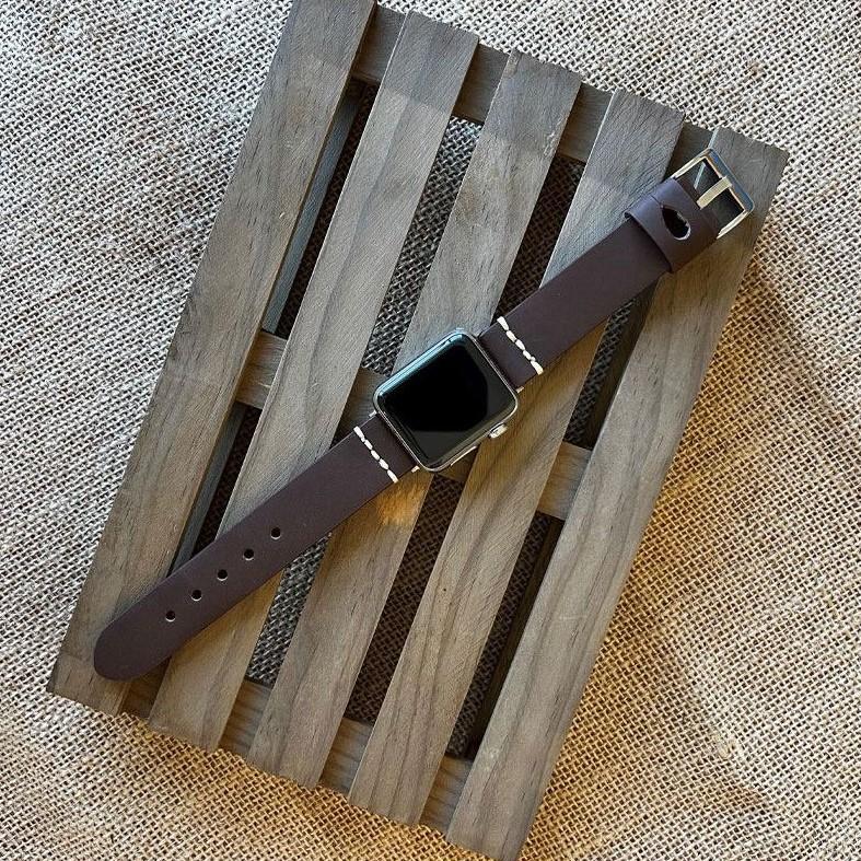 Diloy 腕時計ベルト 20mm 本革 エイジング オイルレザー バンド ref392 ヴィンテージ イタリア カーフスキン ダークブラウン |  | 02