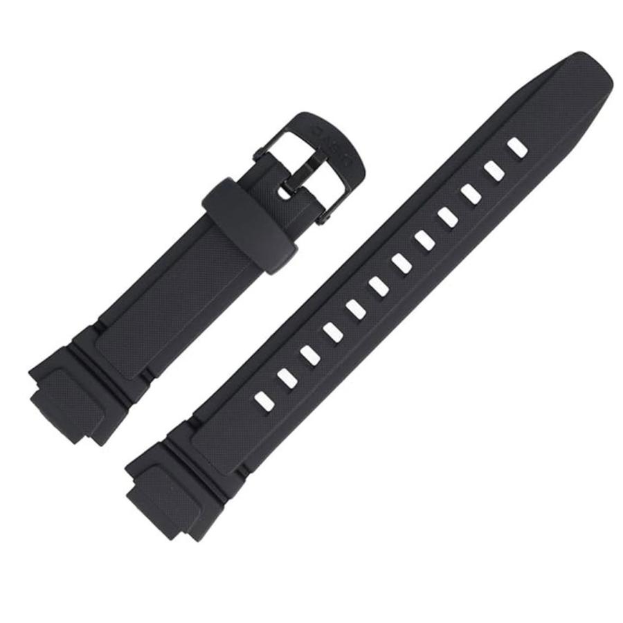 互換品 Diloy 腕時計 ベルト カシオ バンド W-213-1AVSW, AQ-180W-7BW, W-213-2AVSW, AQ-180W-1BW | 