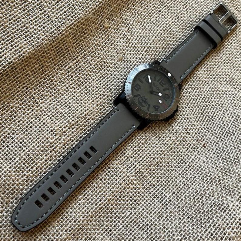 Diloy 腕時計ベルト 22mm 本革 エイジング オイルレザー バンド ref414 ヴィンテージ イタリア カーフスキン ブラック |  | 02