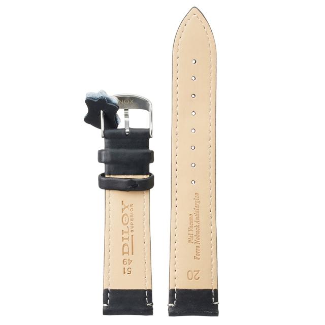 Diloy 腕時計 ベルト 16mm オイルレザー バンド 本革 Superior ブラック |  | 01