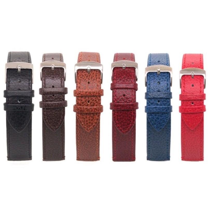 Diloy 腕時計ベルト 20mm イタリアン カーフレザー ステッチ Ref.86フラット 本革 バンド ネイビーブルー |  | 04