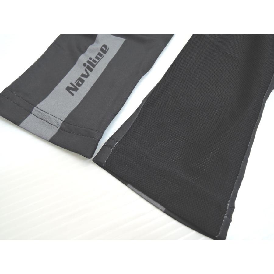 半メッシュ サマー アームカバー 日焼け防止 サイクリング Lサイズ ブラック  キャップ付き 自転車 |  | 01