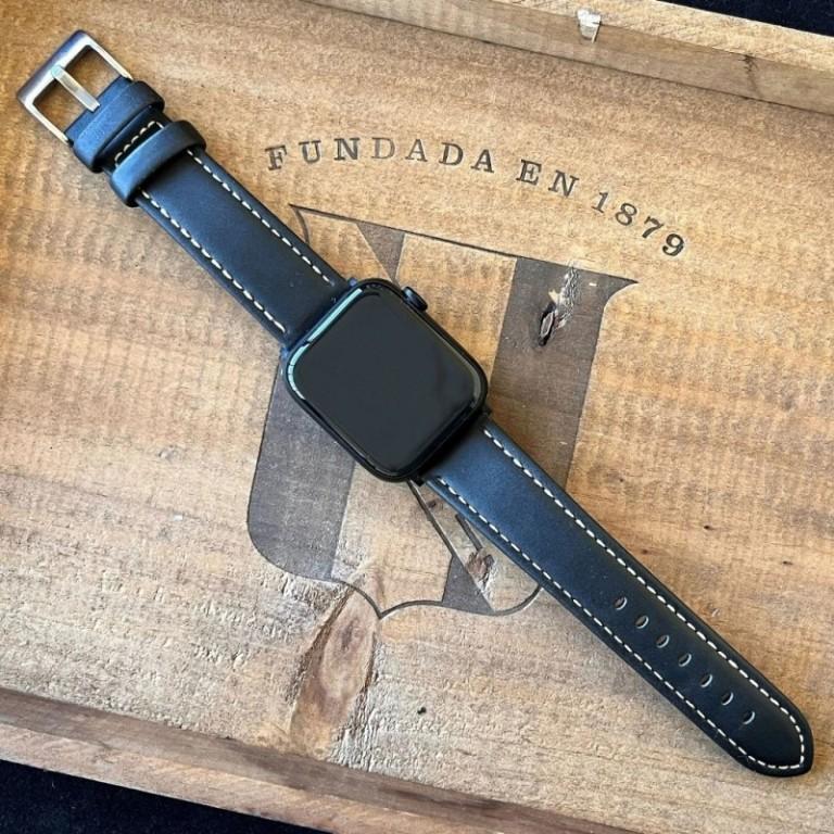 Diloy 腕時計 ベルト 18mm オイルドカーフレザー 本革 ステッチ ブラック |  | 02