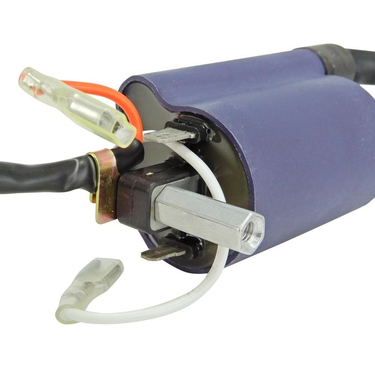 ポイント点火式 旧車 イグニッションコイル 2個 カワサキ Z250FT,Z250LTD,Z400,KH250,250SS,350SS,400SS |  | 03