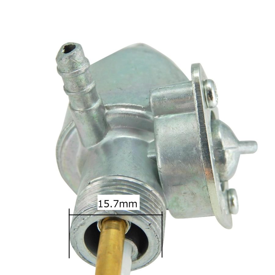 フューエルコック YB100 汎用 HT1 YL2 RS100 DT125 DT175 MX175 YA5 YA7 RX100 RX125 ガソリンコック 燃料コック |  | 02