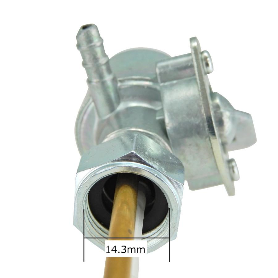 フューエルコック YB100 汎用 HT1 YL2 RS100 DT125 DT175 MX175 YA5 YA7 RX100 RX125 ガソリンコック 燃料コック |  | 03