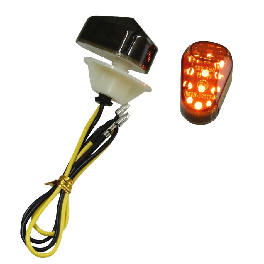 ウインカー カウル LED スモーク Typeヤマハ 2個  YZF-R1 FZ-1 YZF-R6 |  | 01