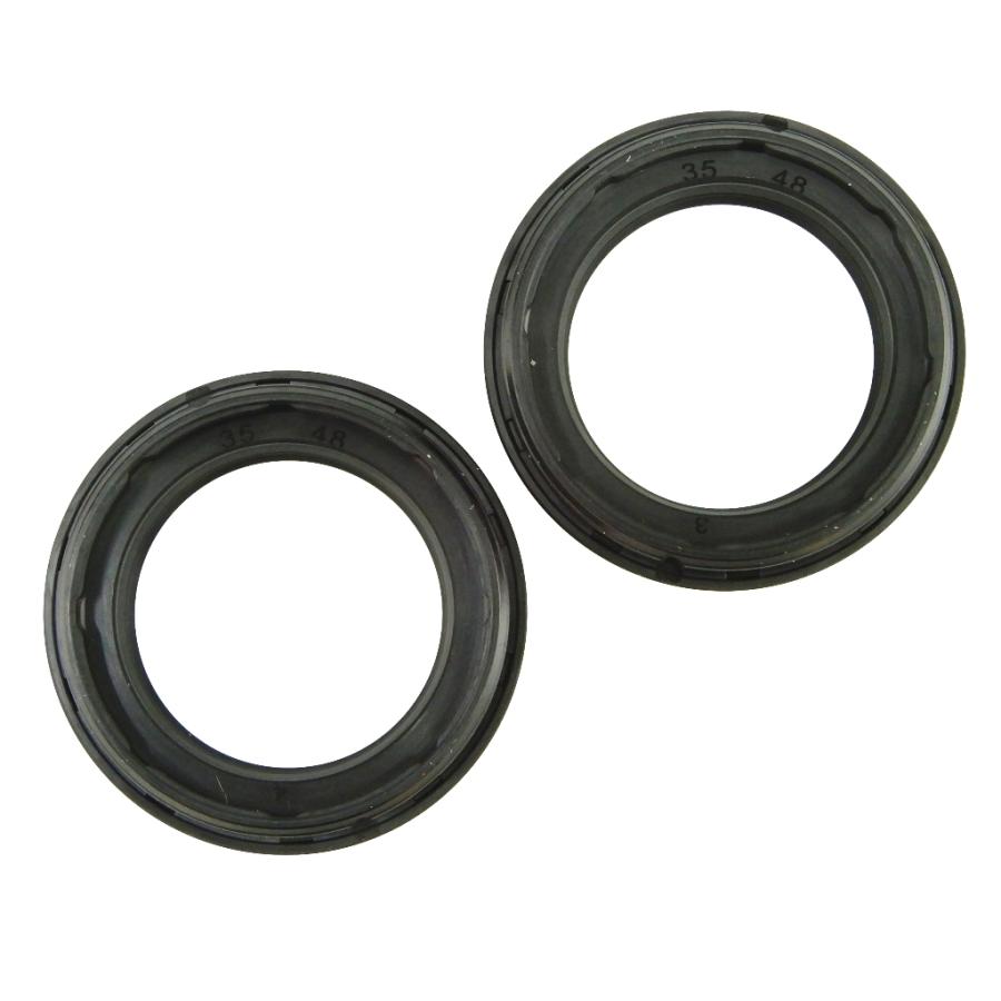 互換品 NBR製 フロントフォーク ダストシール 35x48mm VF400F VT250FE CBR250F/R ジェイド ゼルビス CB-1 CB750F CB750K  CBX1000 CBR400F CBX400F |  | 02
