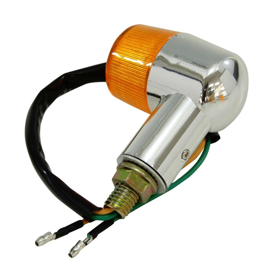 明るい ミニ ウインカー 丸型 汎用 オレンジ 4個 バイク カスタム 交換 部品 汎用 旧車 修理 パーツ |  | 01