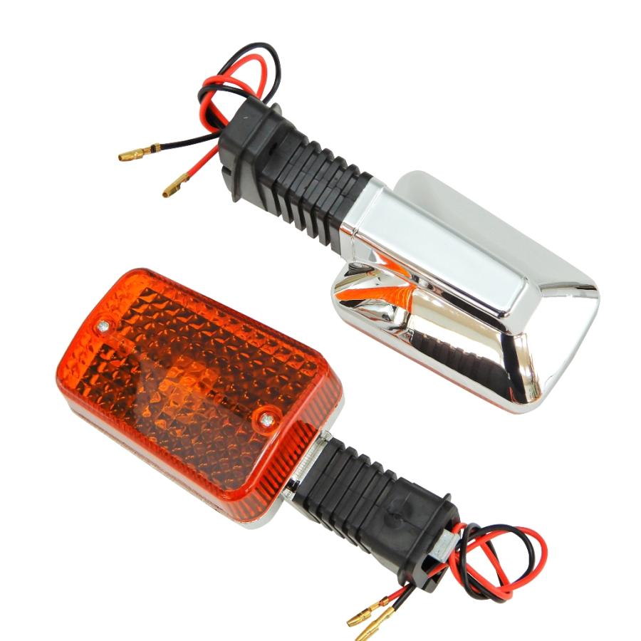 互換品 ウインカー スーパーカブ カスタム C50 C70 C90 リア オレンジ 2個 | 
