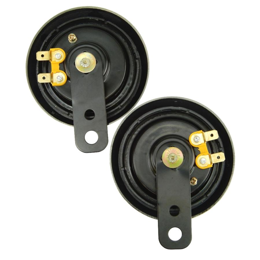 ダブルホーン 12V 汎用 ブラック フィン メッキ GSX XJR CBX CB CL400 CBX400F CB1100F GX400 ビラーゴ250 バルカン400 GS400 GSX250E ザリ ゴキ XJ400 ゼファー |  | 01