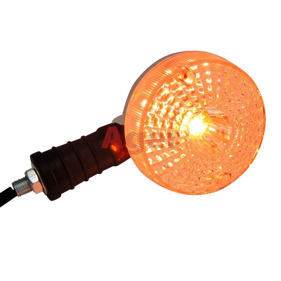 曲がる でかい GS ウインカー クリア4個 GS400 GSX250E GSX400E ゴキ