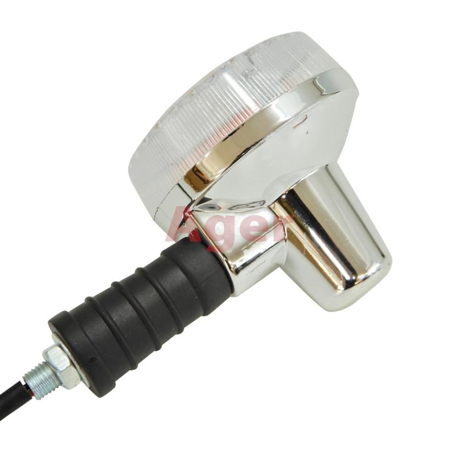 曲がる でかい GS ウインカー クリア4個 GS400 GSX250E GSX400E ゴキ