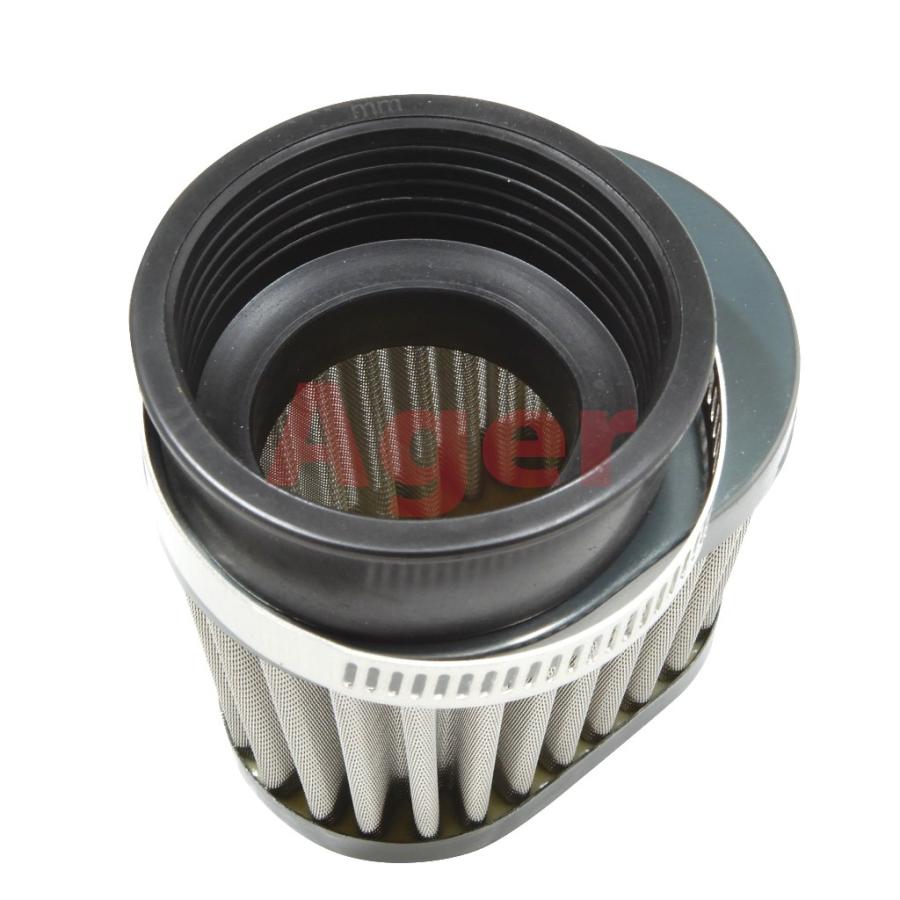 パワーフィルター 50mm バイク オーバル ガンメタxステンレス GPZ750R GS1000E GS750E GSX250S GSX400S KATANA GSX-R400 KH500 XJR400D XJR400E XJR400F XJR400R |  | 03
