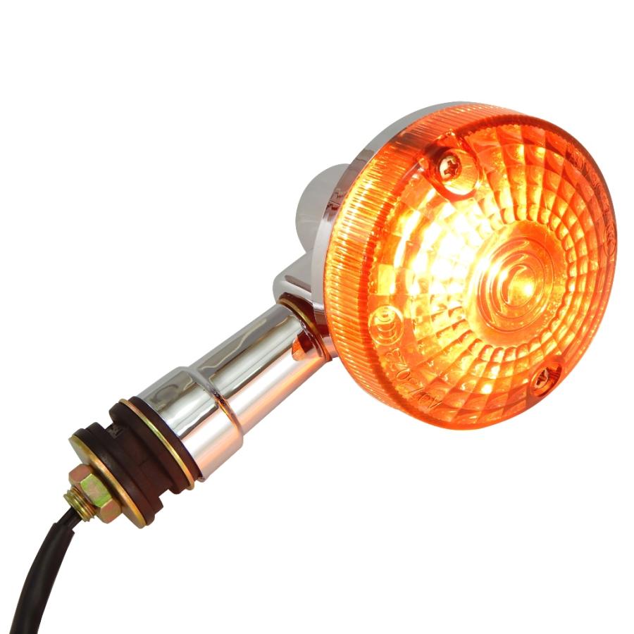 互換品 でかい GS ウインカー スモーク 4個 Zウインカー バイク 旧車