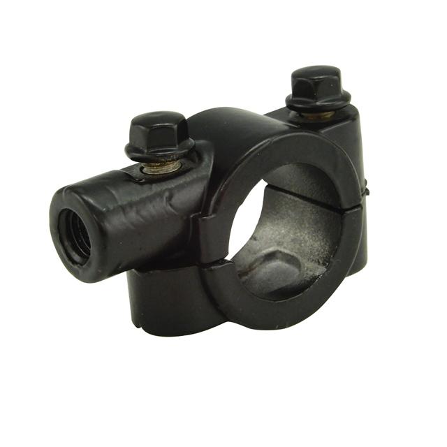 8mm ミラークランプ ミラーホルダー バイク 左右セット 黒 |  | 02