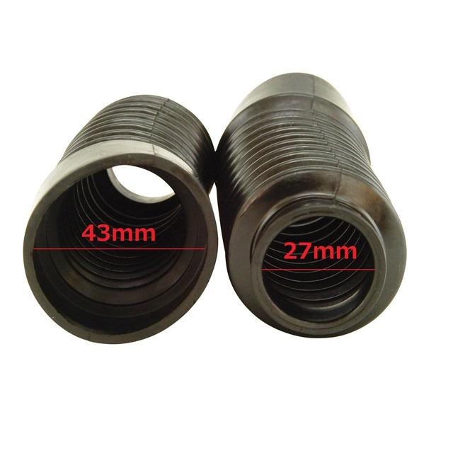 NBR製 フロントフォークブーツ カバー27mm 汎用 2個セット : AGER