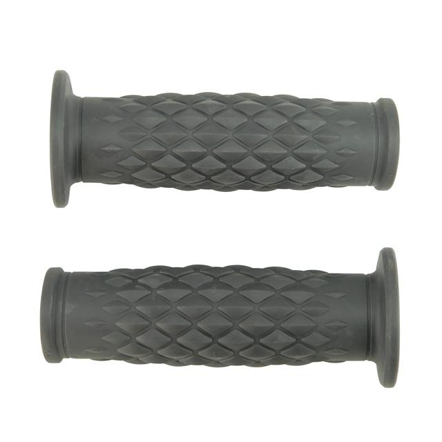ハンドルグリップ ダイヤ柄 旧車 クラシック タル型 22.2mm