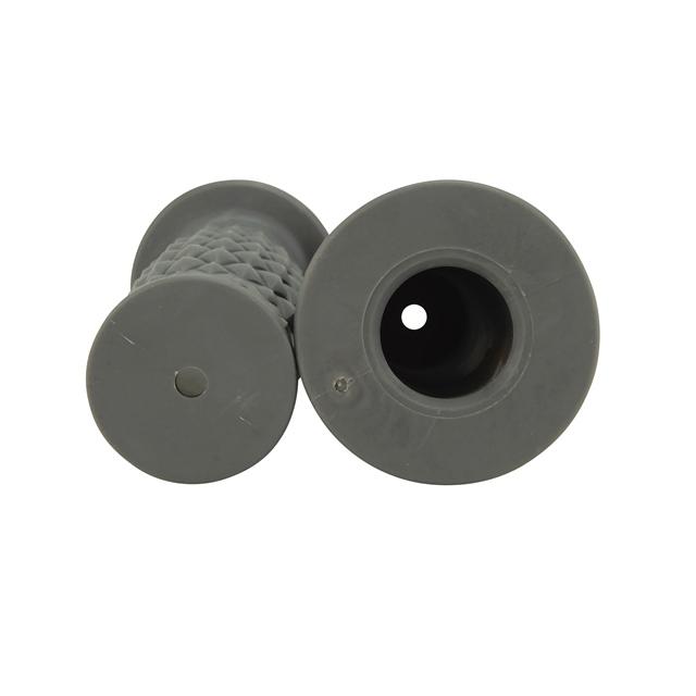 ハンドルグリップ ダイヤ柄 旧車 クラシック タル型 22.2mm ダークグレー バイク ラバーグリップ ビンテージ 樽型 汎用 |  | 01