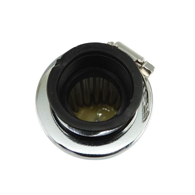 パワーフィルター 35mm スリムロング メッキ リトルカブ,旧CB400F,ストリートマジック,RZ50,TZR50,ZZ,ケイヒン,リード 35mm 35φ |  | 02
