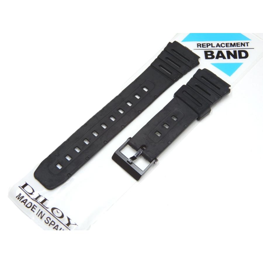互換品 腕時計 ベルト 20mm カシオウレタンバンド Diloy 259F1 FT100 CA61 CA53 W720 W520 W741 | 