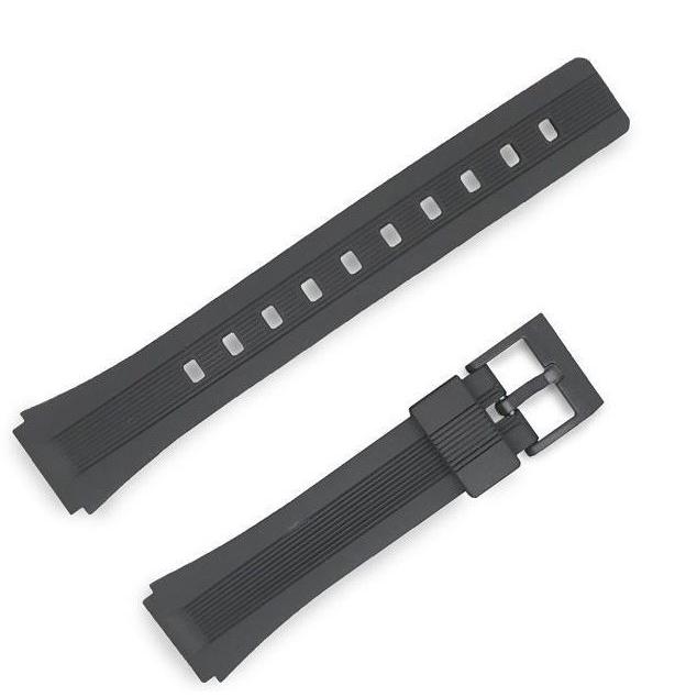 互換品 腕時計 ベルト 18mm カシオウレタンバンド Diloy LK100 : AGER