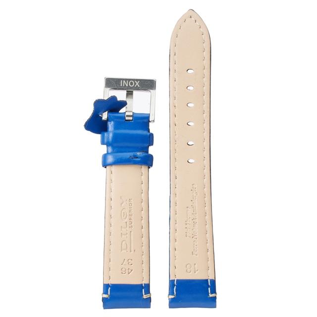 Diloy 腕時計 ベルト 18mm スムースレザー バンド 本革 Superior ブルー |  | 01