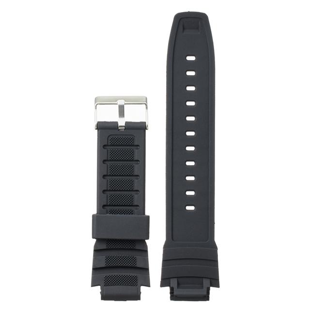 互換品 Diloy 腕時計 ベルト 18mm カシオ ウレタンバンド W2132 | 