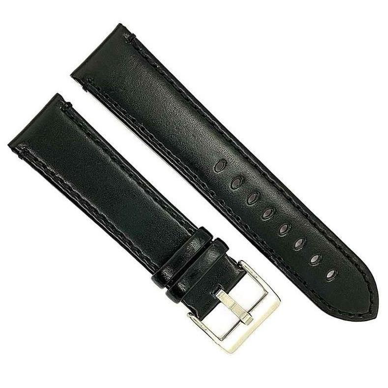 Diloy 腕時計ベルト 18mm イタリアン カーフレザー 401フラット ブラック |  | 01